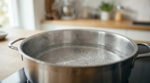 Étape 10: Faites chauffer une grande casserole d'eau jusqu'�...