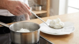 Étape 12: Sortez les îles avec une écumoire et déposez-le...