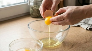 Étape 3: Séparez délicatement les blancs des jaunes d'œu...