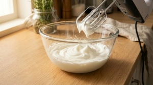 Étape 6: Montez les blancs en neige bien fermes à l'aide d...