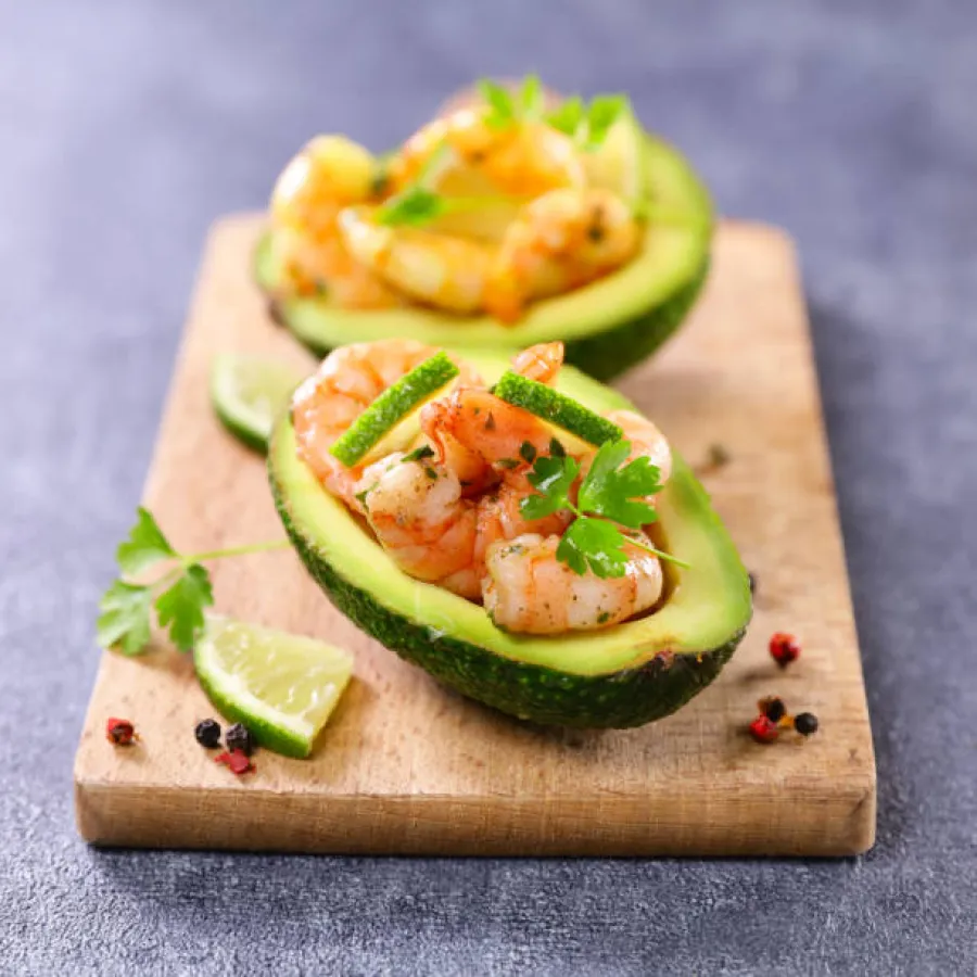 Avocats garnis aux crevettes - Image 2