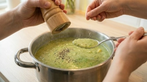 Étape 18: Goûtez et rectifiez l'assaisonnement avec le sel ...