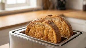 Étape 19: Si vous avez du pain, toastez légèrement les tra...