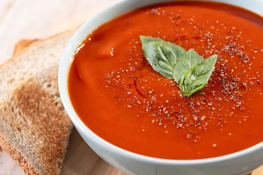 Soupe de tomates basilic - Image 2