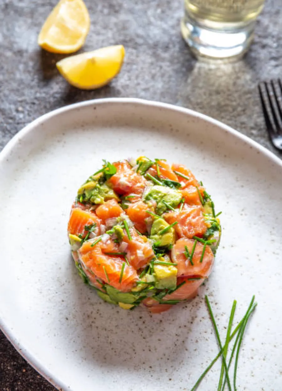 Tartare de saumon et avocat - Image 2