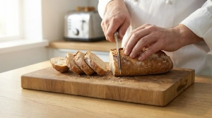 Étape 11: Coupez le pain de campagne en mouillettes (bâtonn...