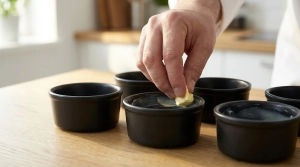 Étape 6: Beurrez généreusement l'intérieur des ramequins...