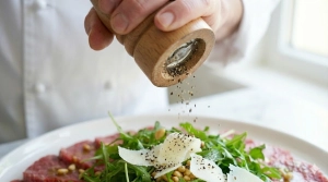 Étape 13: Ajoutez les copeaux de parmesan sur la viande et l...