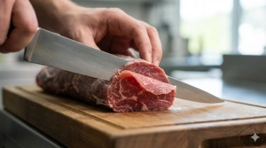 Étape 6: Sortez la viande du congélateur, retirez le film ...