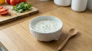 Étape 6: Réservez la sauce au frais le temps de cuire le p...