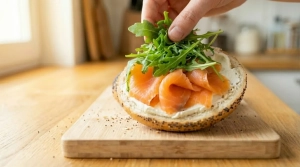 Étape 9: Ajoutez une belle poignée de roquette fraîche pa...