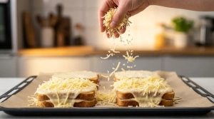 Étape 10: Saupoudrez avec le reste de fromage râpé pour ga...