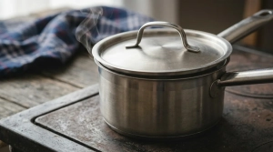 Étape 5: Dès les premiers frémissements, retirez la casse...