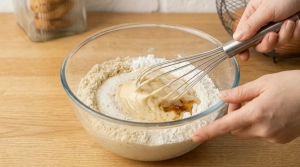 Étape 4: Ajoutez les blancs d'œufs (non montés en neige) ...