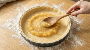 Étape 10: Piquez le fond de tarte avec une fourchette et ét...