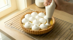 Étape 15: Transférez la meringue dans une poche à douille ...
