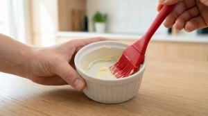 Étape 2: Beurrez généreusement l'intérieur des ramequins...