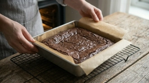 Étape 10: Sortez le moelleux du four. L'étape la plus diffi...