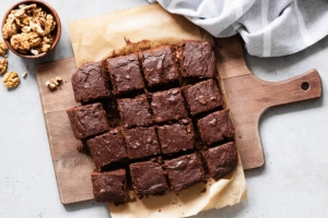 Brownie fondant aux noix de pécan