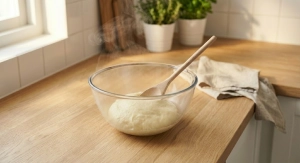 Étape 4: Débarrassez la pâte dans un saladier pour stoppe...