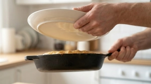 Étape 11: Sortez le moule du four (attention, c'est brûlant...