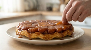 Étape 12: Posez le plat de service sur le moule et retournez...