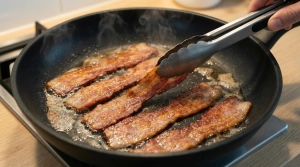 Étape 3: Laissez griller les tranches en les retournant à ...