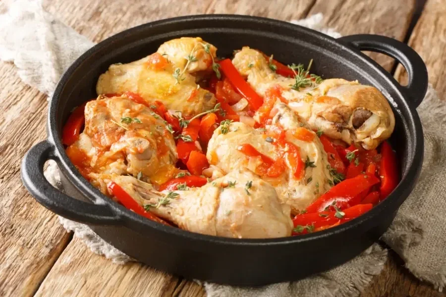 Poulet Basquaise Traditionnel