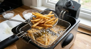 Étape 22: Plongez les frites (refroidies) dans l'huile à 18...