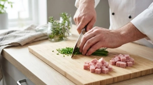 Étape 1: Ciselez finement la ciboulette fraîche sur votre ...