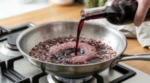 Étape 5: Dans une casserole, faites suer les échalotes ave...