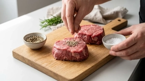 Étape 1: Sortez la viande à température ambiante quelques...