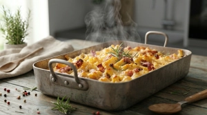 Étape 13: Sortez le plat du four (attention aux doigts !). D...