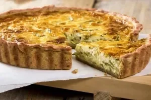 Quiche aux poireaux