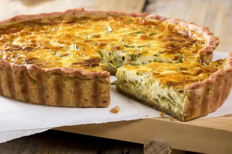 Quiche aux poireaux