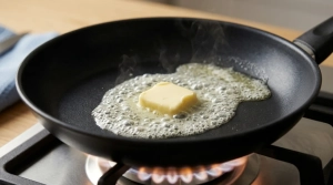 Étape 6: Pendant la cuisson des croques, faites fondre le r...