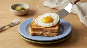 Étape 8: Sortez les croques bien croustillants du four. À ...