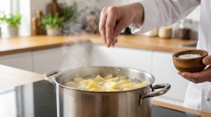Étape 2: Placez les morceaux dans une grande casserole, cou...