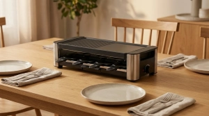 Étape 10: Installez l'appareil à raclette au centre de la t...