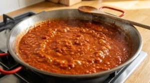 Étape 7: Incorporez les dés de tomates, le sel et laissez ...