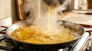 Étape 9: Déglacez avec le vin blanc, puis versez le bouill...