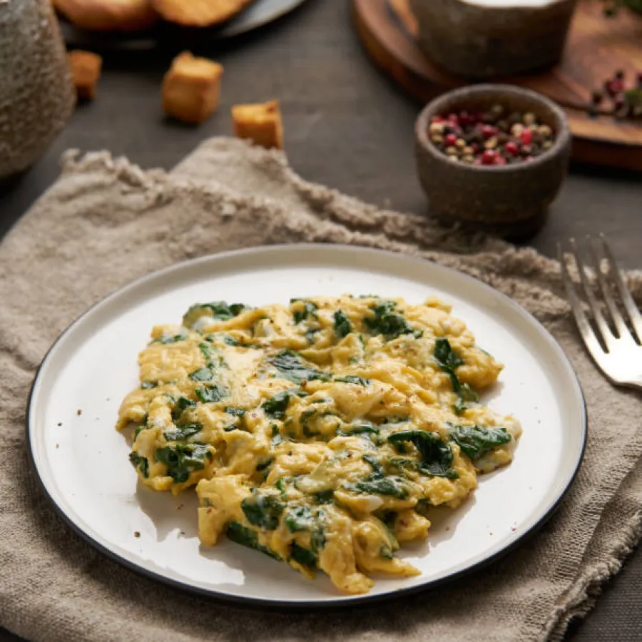 Oeufs brouillés aux asperges - Image 2