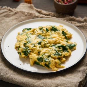 Oeufs brouillés aux asperges