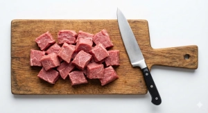 Étape 1: Coupez la viande de veau en cubes d'environ 4 à 5...