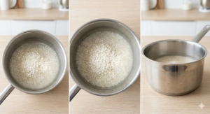 Étape 17: Lancez la cuisson du riz blanc selon les instructi...