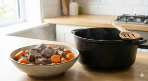 Étape 18: Une fois la viande cuite, retirez la viande et les...