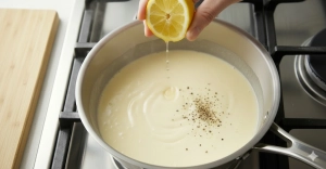 Étape 26: Ajoutez le jus de citron et rectifiez l'assaisonne...