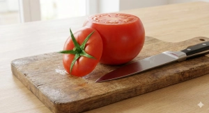 Étape 3: Coupez le chapeau de chaque tomate (la partie sup�...
