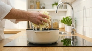 Étape 2: Pressez fermement la choucroute dans vos mains pou...