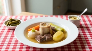 Étape 12: Dressez la viande et les légumes dans un grand pl...